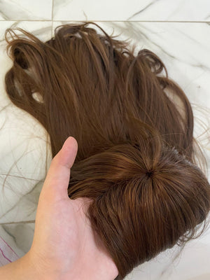 Full Head Topper Hair Extensions – Complete Coverage & Natural Volume - World Hair Extension