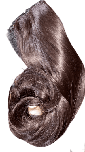 Natural Color Half Head Wigs 24-28 Inches : Brushable, Washable & Easy to Style - World Hair Extension