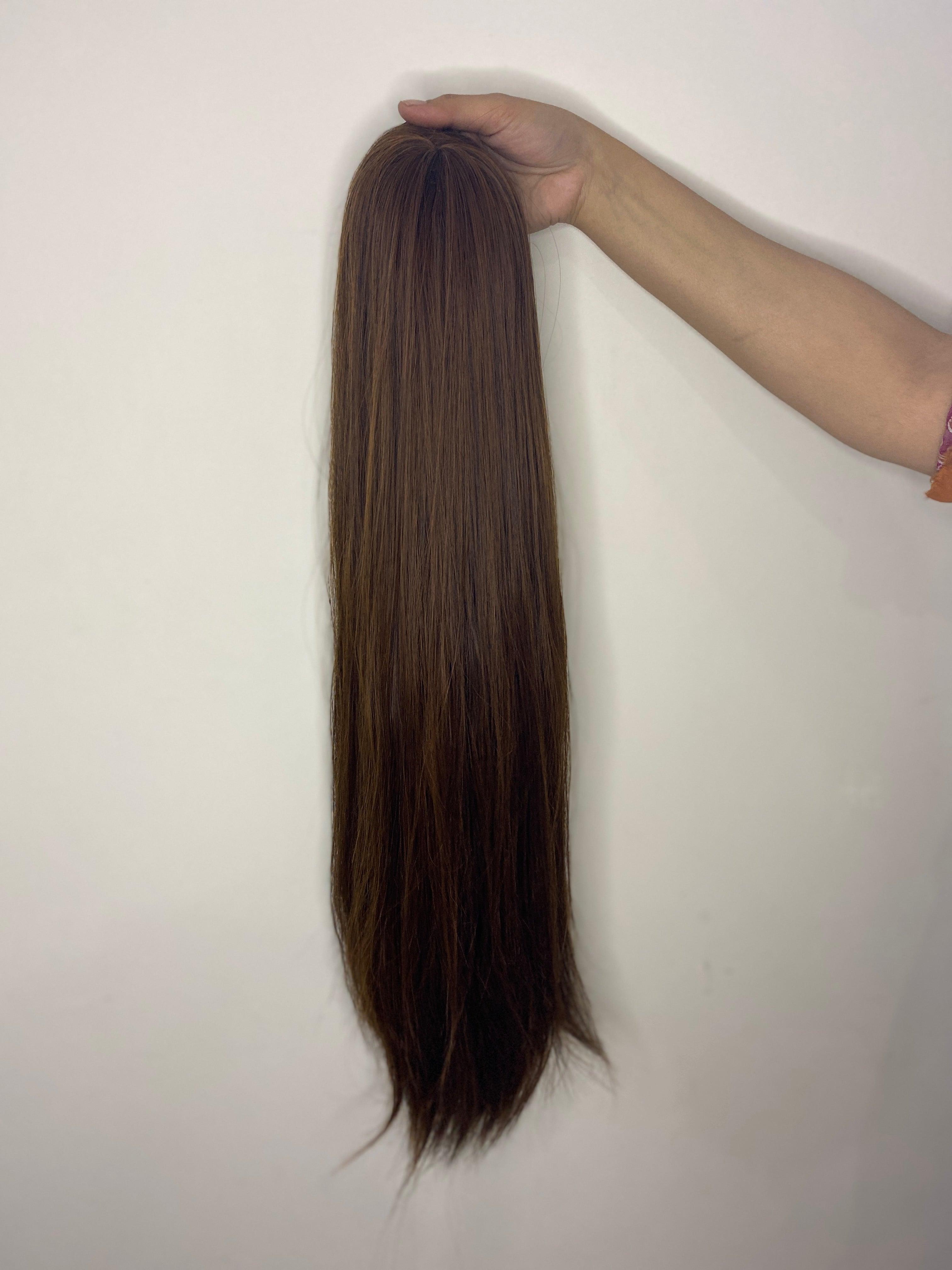 Full Head Topper Hair Extensions – Complete Coverage & Natural Volume - World Hair Extension