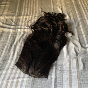 Natural Color Half Head Wigs 24-28 Inches : Brushable, Washable & Easy to Style - World Hair Extension