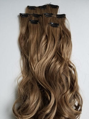 Premium Modified Clips In Hair Extensions – Perfect Fit for Every Style |28 inches| - World Hair Extension