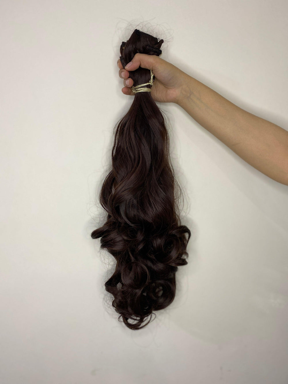 14 Clips | Premium Modified Clipsin Curl Hair Extensions | Perfect Fit for Every Style - World Hair Extension