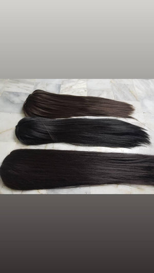 Full Head Topper Hair Extensions – Complete Coverage & Natural Volume - World Hair Extension