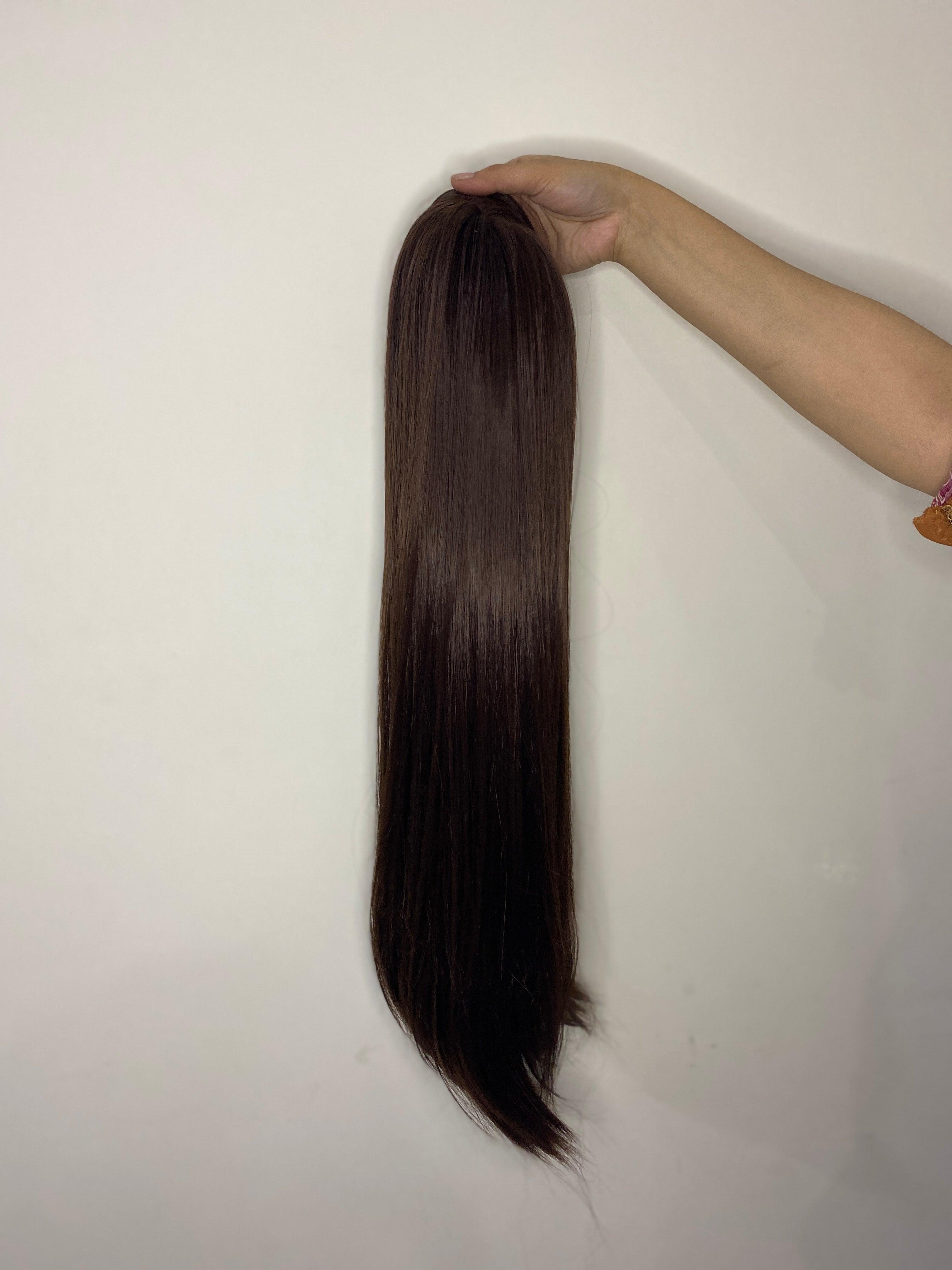 Full Head Topper Hair Extensions – Complete Coverage & Natural Volume - World Hair Extension