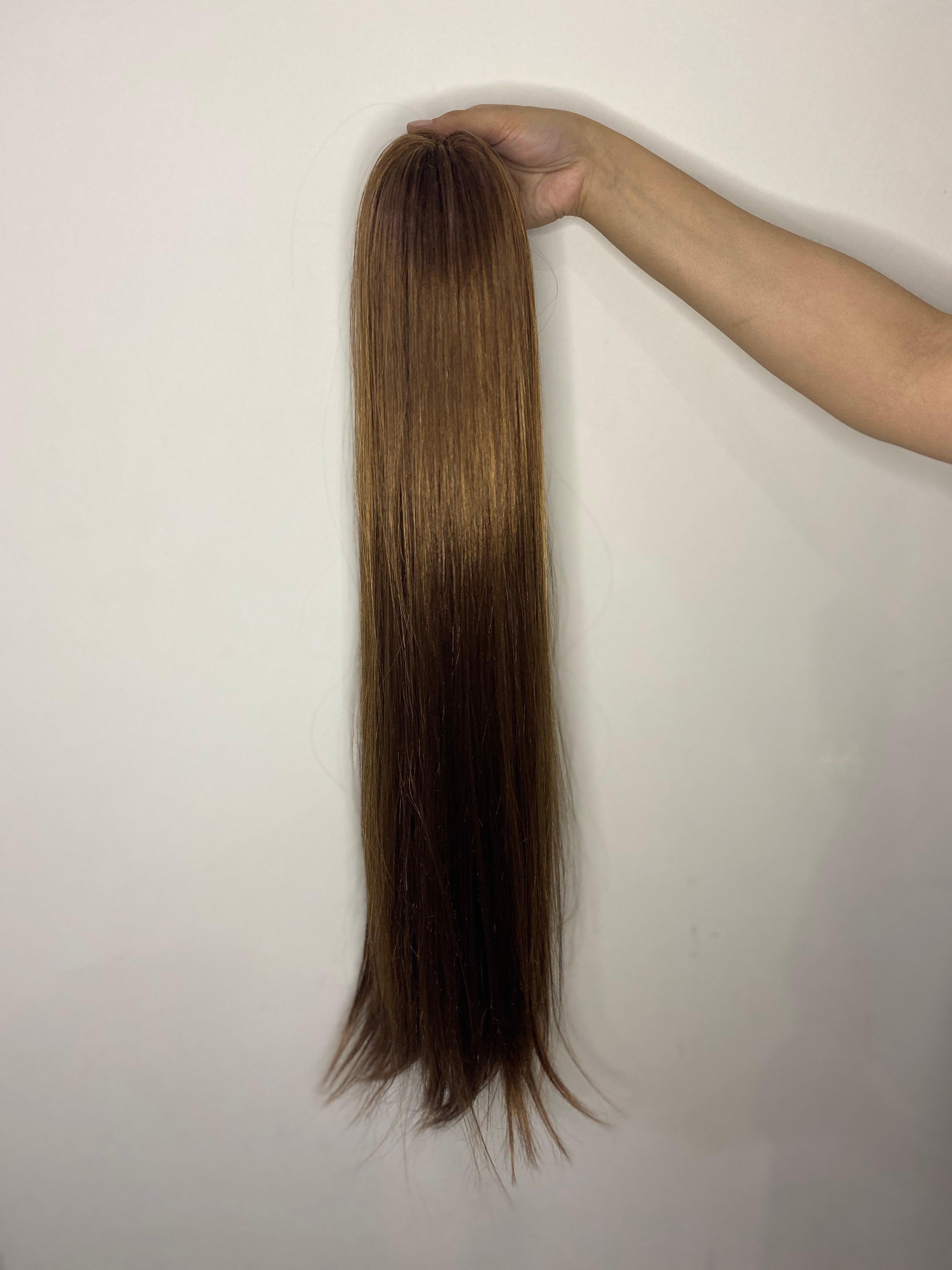 Full Head Topper Hair Extensions – Complete Coverage & Natural Volume - World Hair Extension