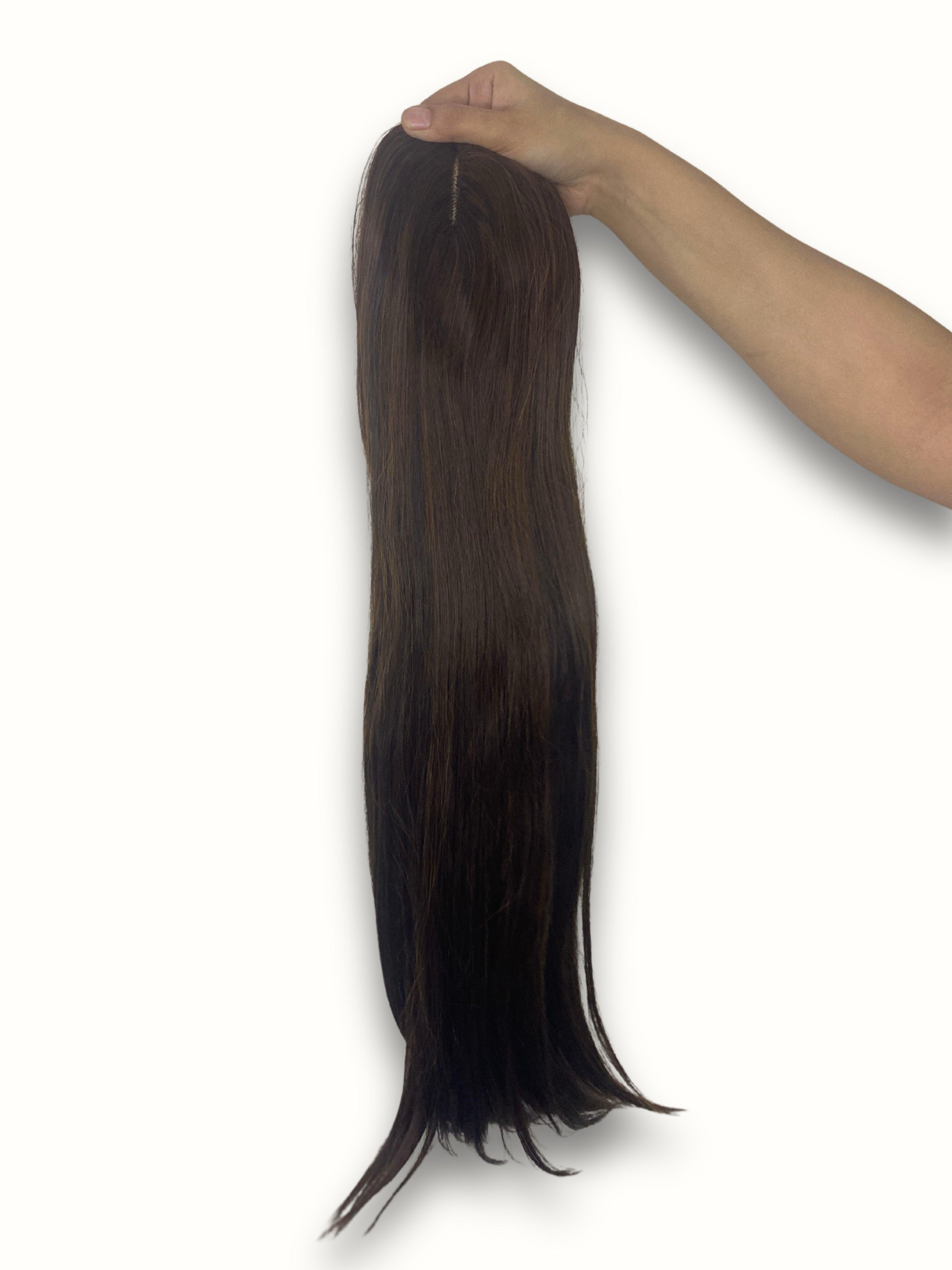 Premium Mono Toppers Hair Extensions – Lightweight & Comfortable - World Hair Extension