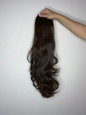 Natural Color Half Head Wigs 24-28 Inches : Brushable, Washable & Easy to Style - World Hair Extension