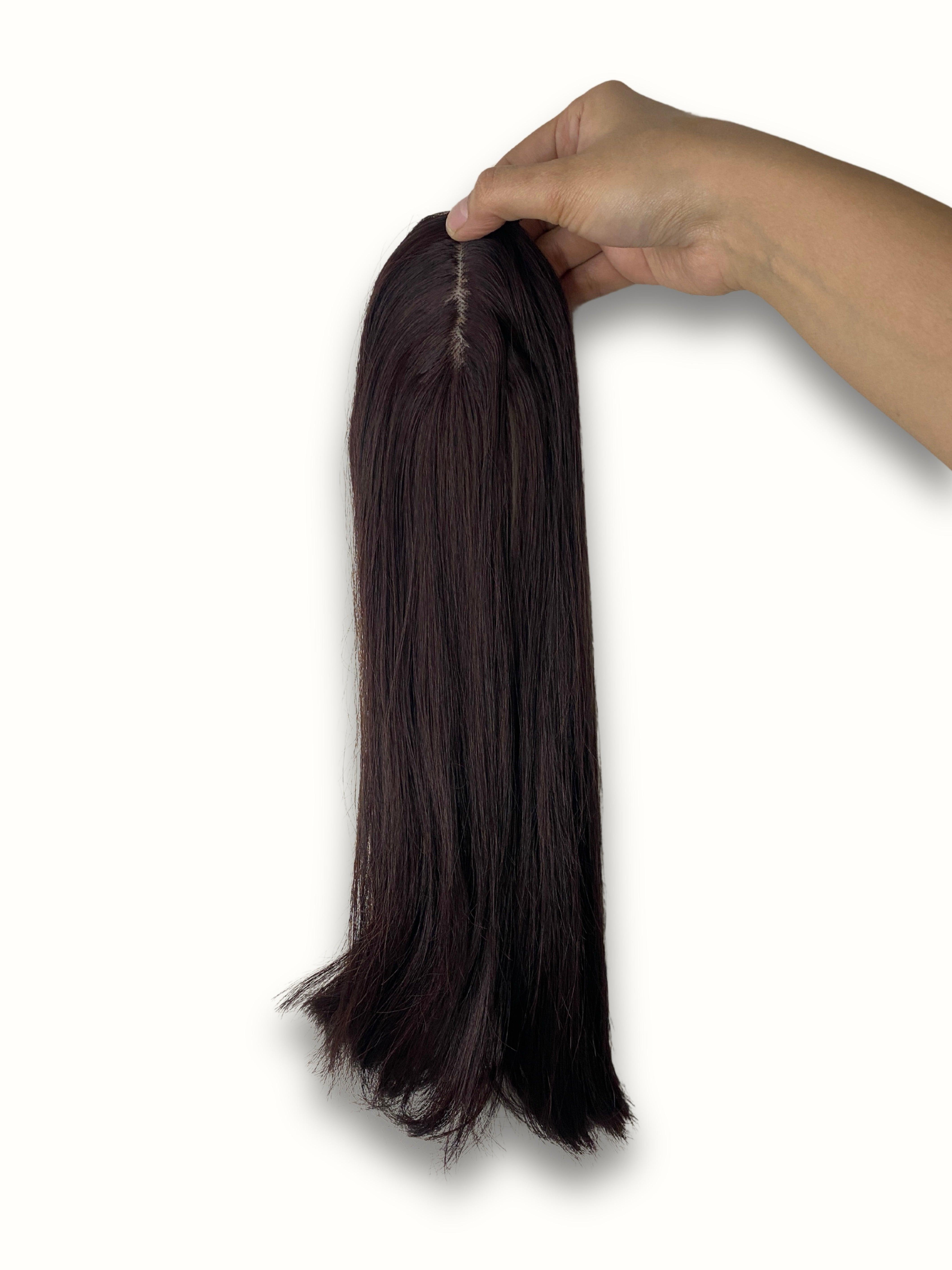 Smart Mono Topper Hair Extensions – Comfortable All-Day Wear - World Hair Extension