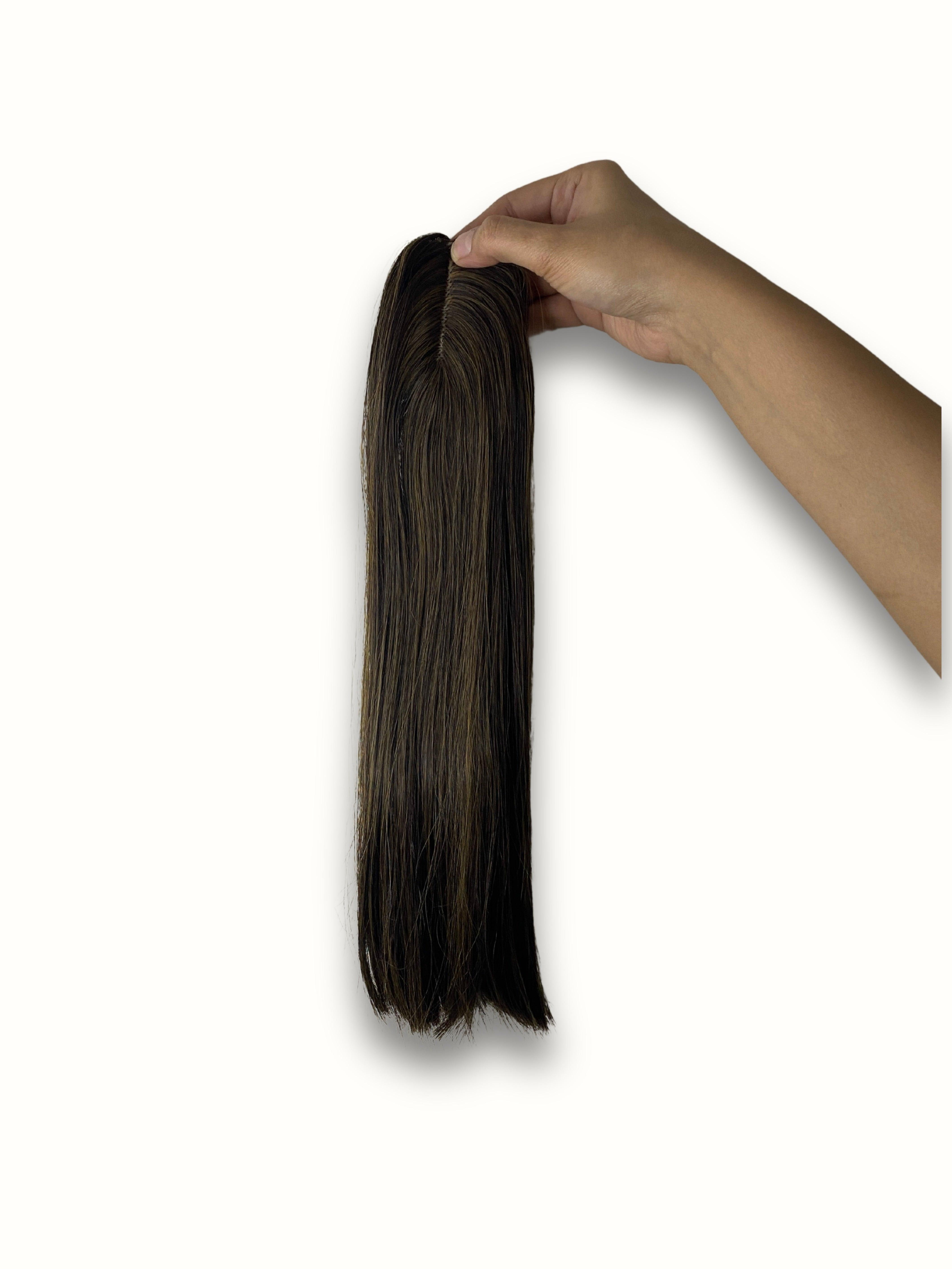 Smart Mono Topper Hair Extensions – Comfortable All-Day Wear - World Hair Extension