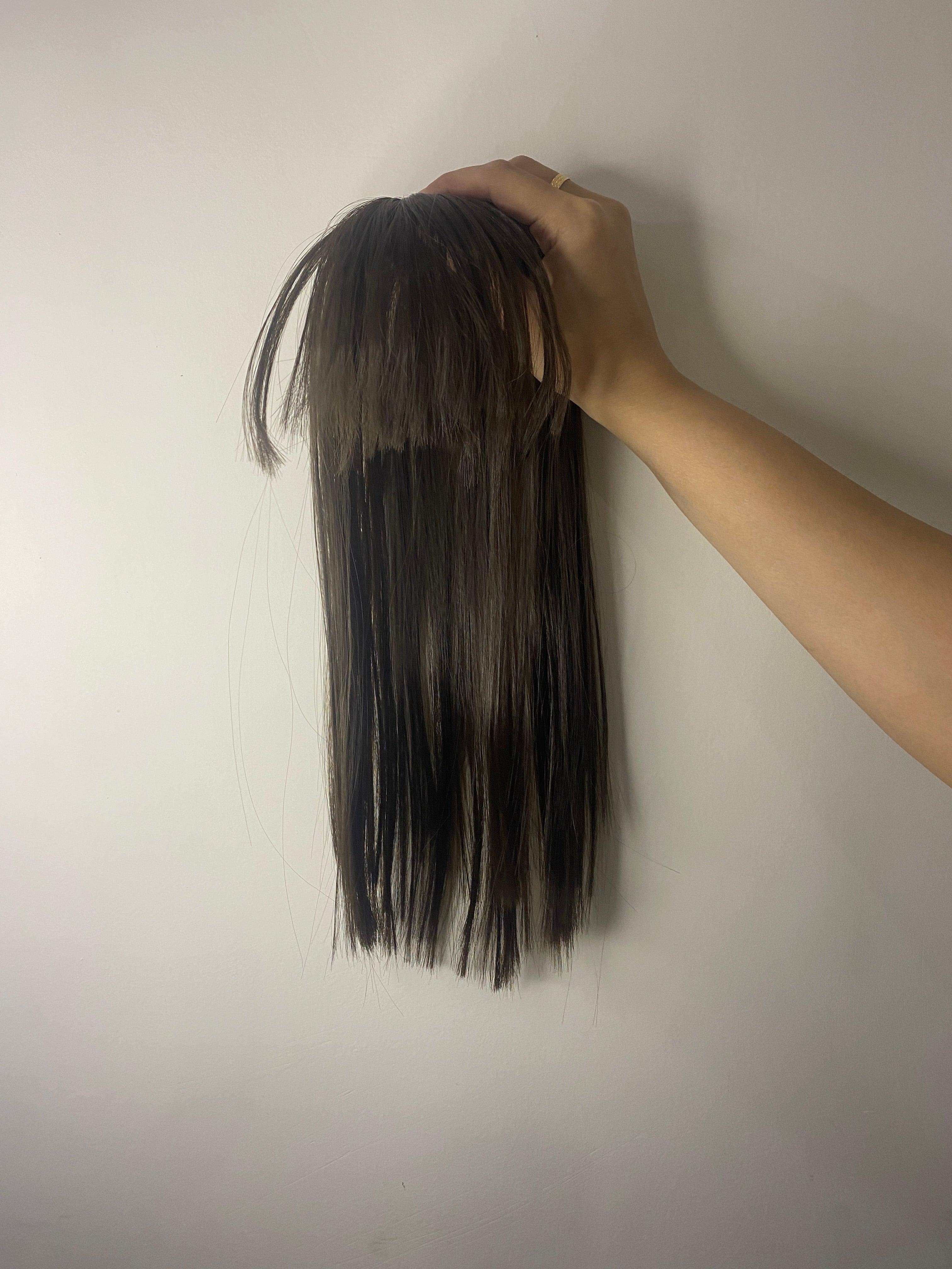 Realistic Bang Toppers Hair Extensions – Soft, Silky, and Easy to Wear - World Hair Extension