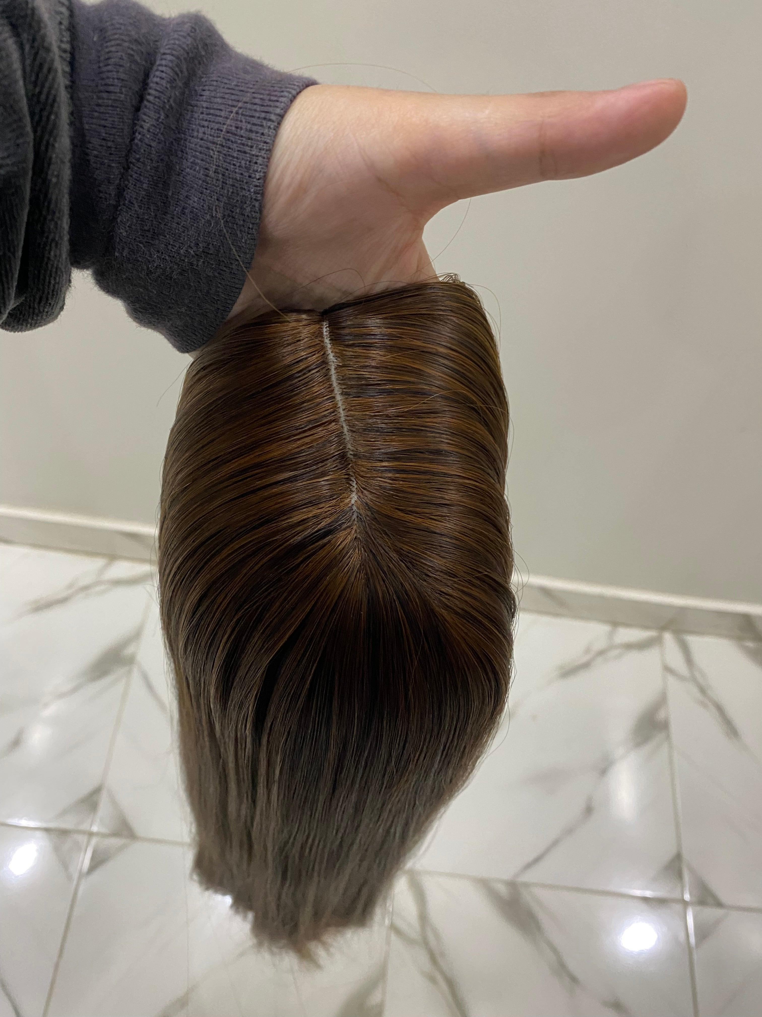 Premium Mono Toppers Hair Extensions – Lightweight & Comfortable - World Hair Extension