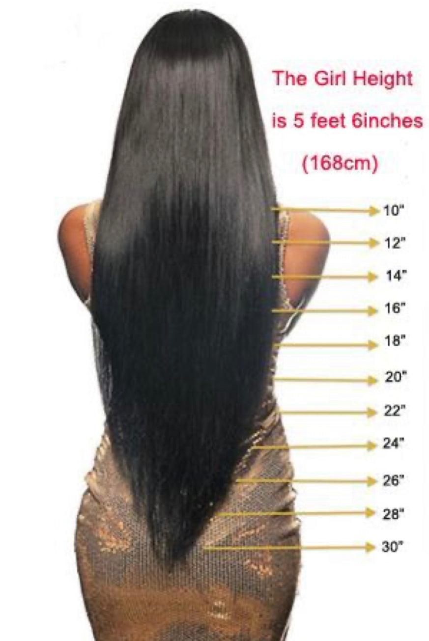 Single long Straight Extension - World Hair Extension