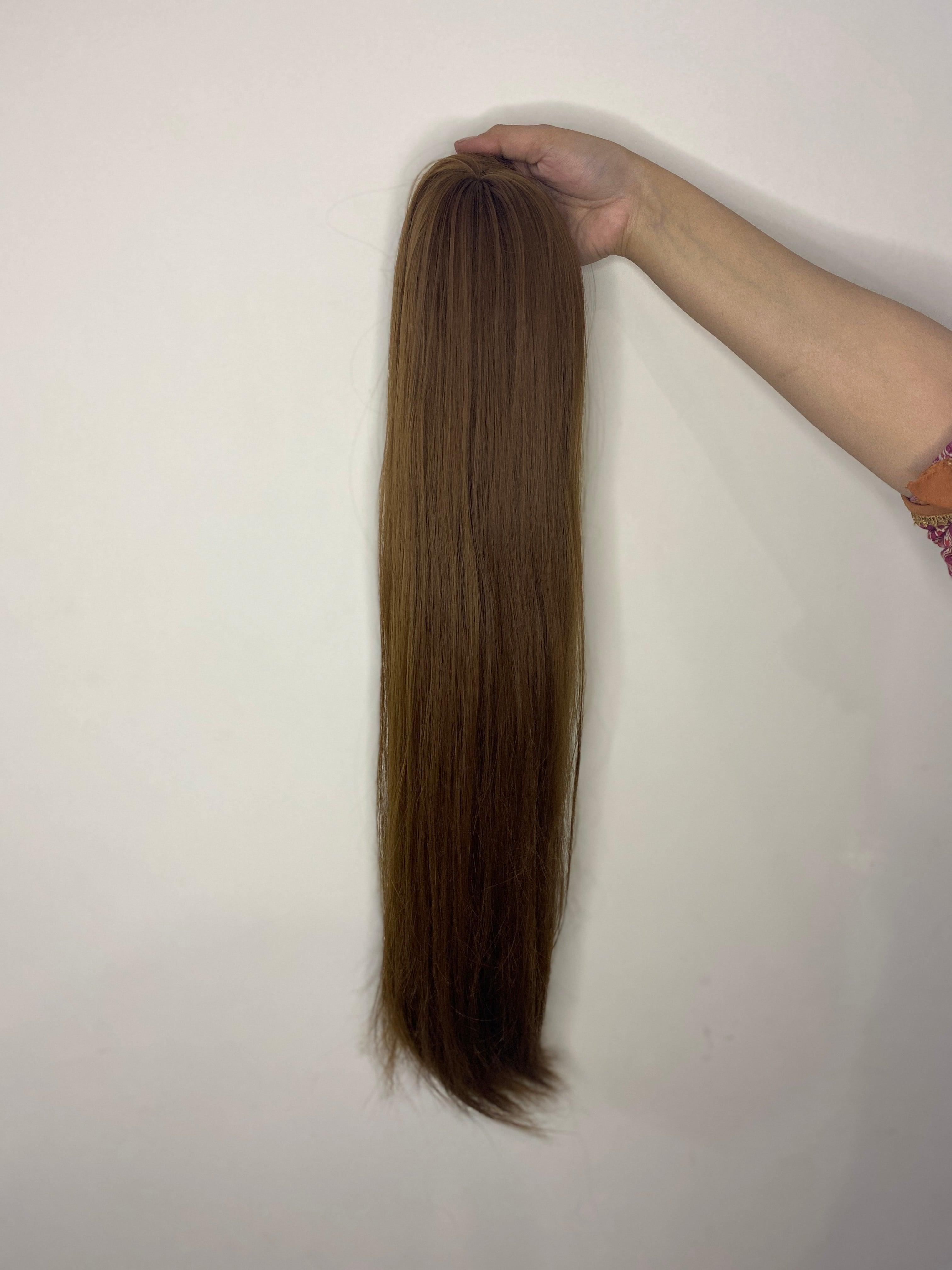 Full Head Topper Hair Extensions – Complete Coverage & Natural Volume - World Hair Extension