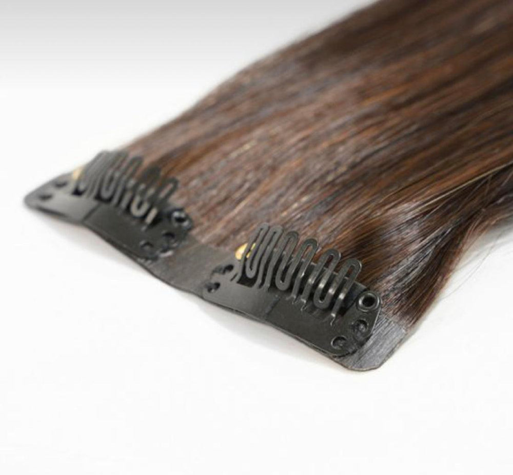 Premium Modified Clips In Hair Extensions – Perfect Fit for Every Style |28 inches| - World Hair Extension