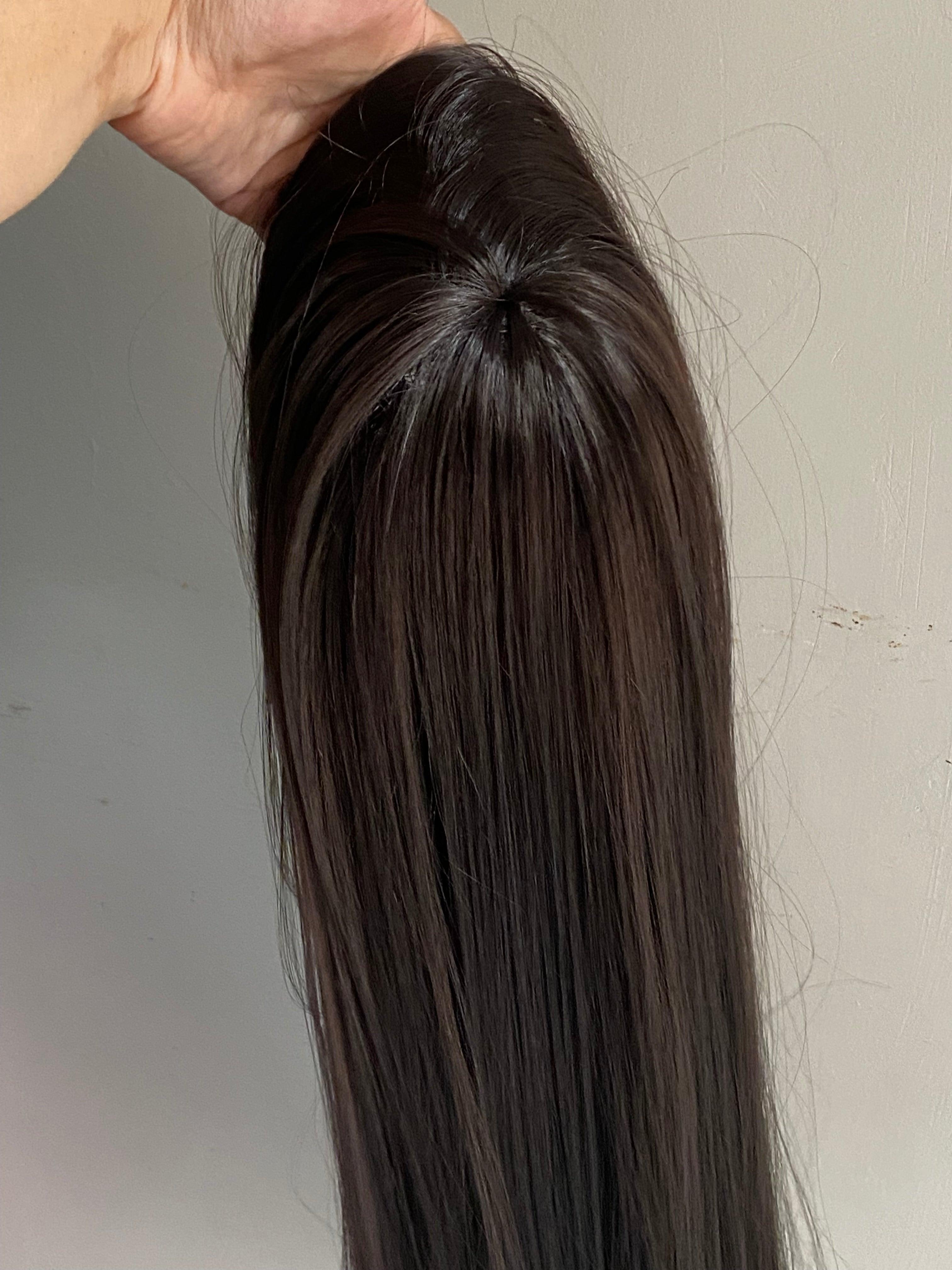 Full Head Topper Hair Extensions – Complete Coverage & Natural Volume - World Hair Extension