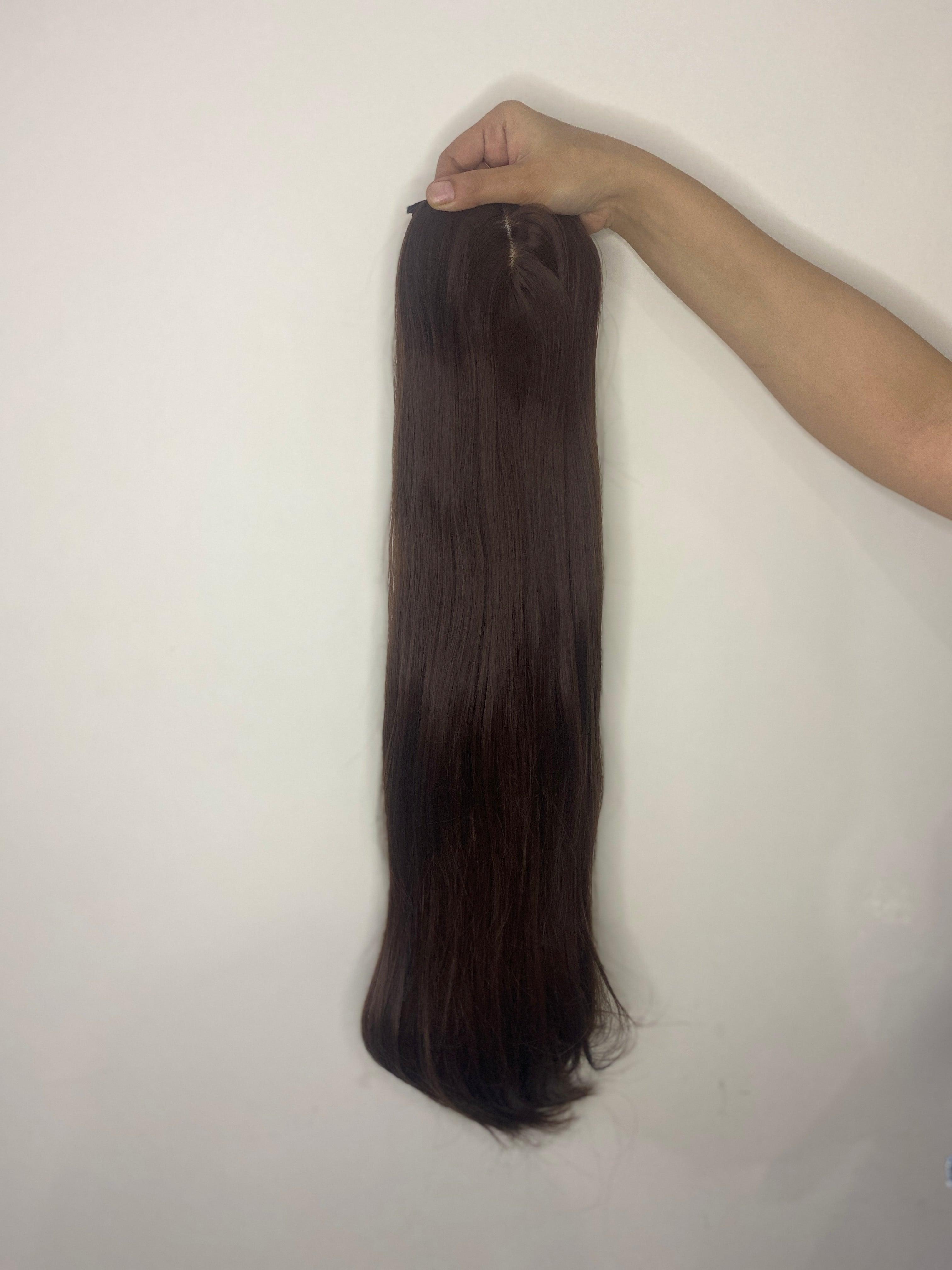 Premium Mono Toppers Hair Extensions – Lightweight & Comfortable - World Hair Extension