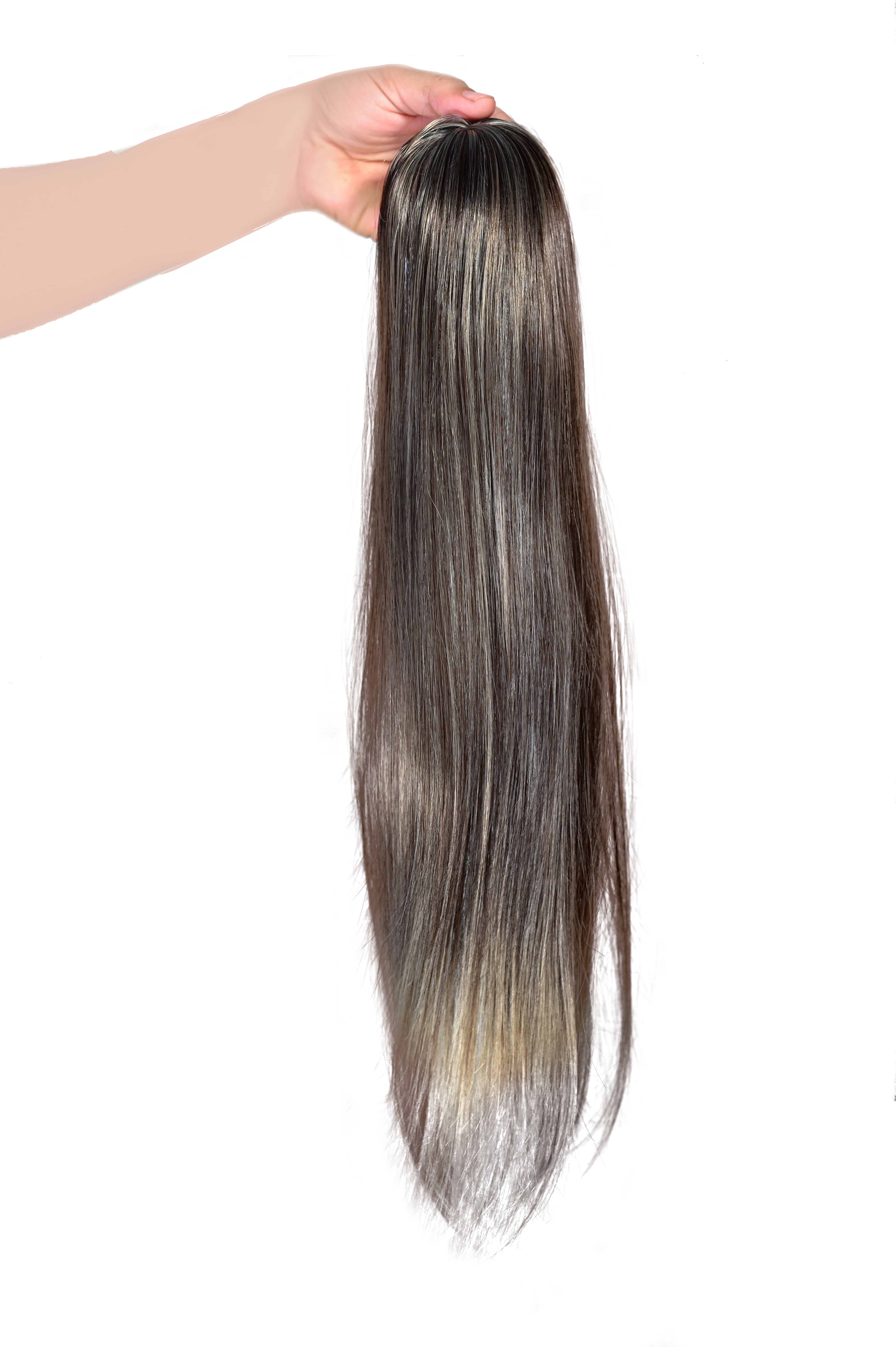 Smart Hair Topper | Natural-Looking, Lightweight, Washable & Heat-Proof Hairpiece