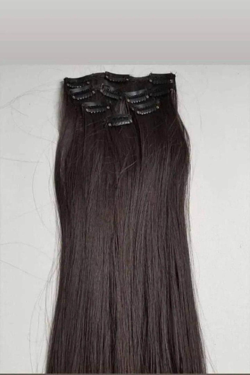 Premium Modified Clips In Hair Extensions – Perfect Fit for Every Style |28 inches| - World Hair Extension