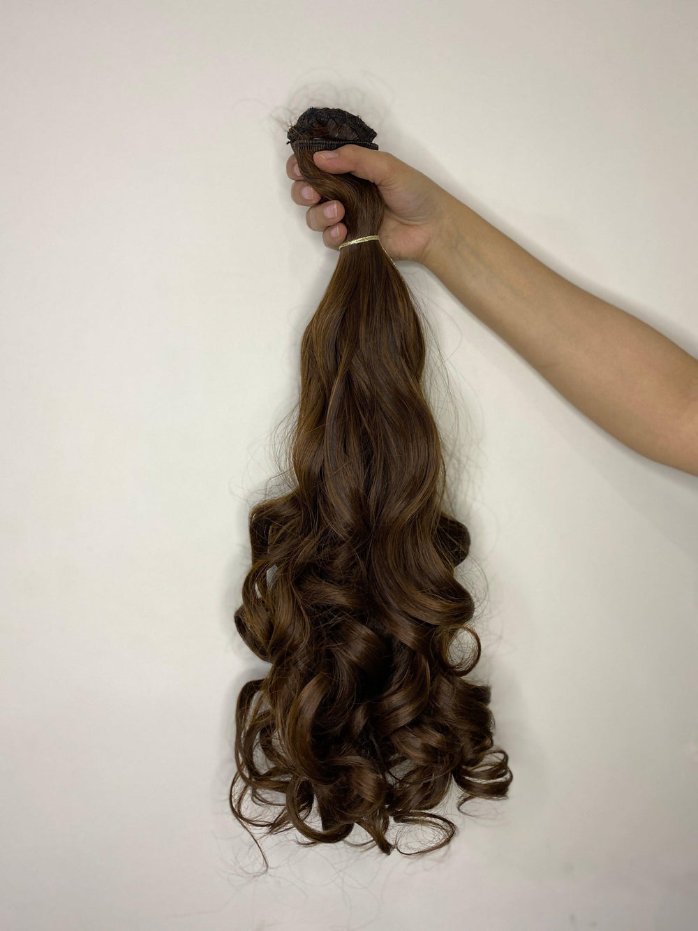 14 Clips | Premium Modified Clipsin Curl Hair Extensions | Perfect Fit for Every Style - World Hair Extension