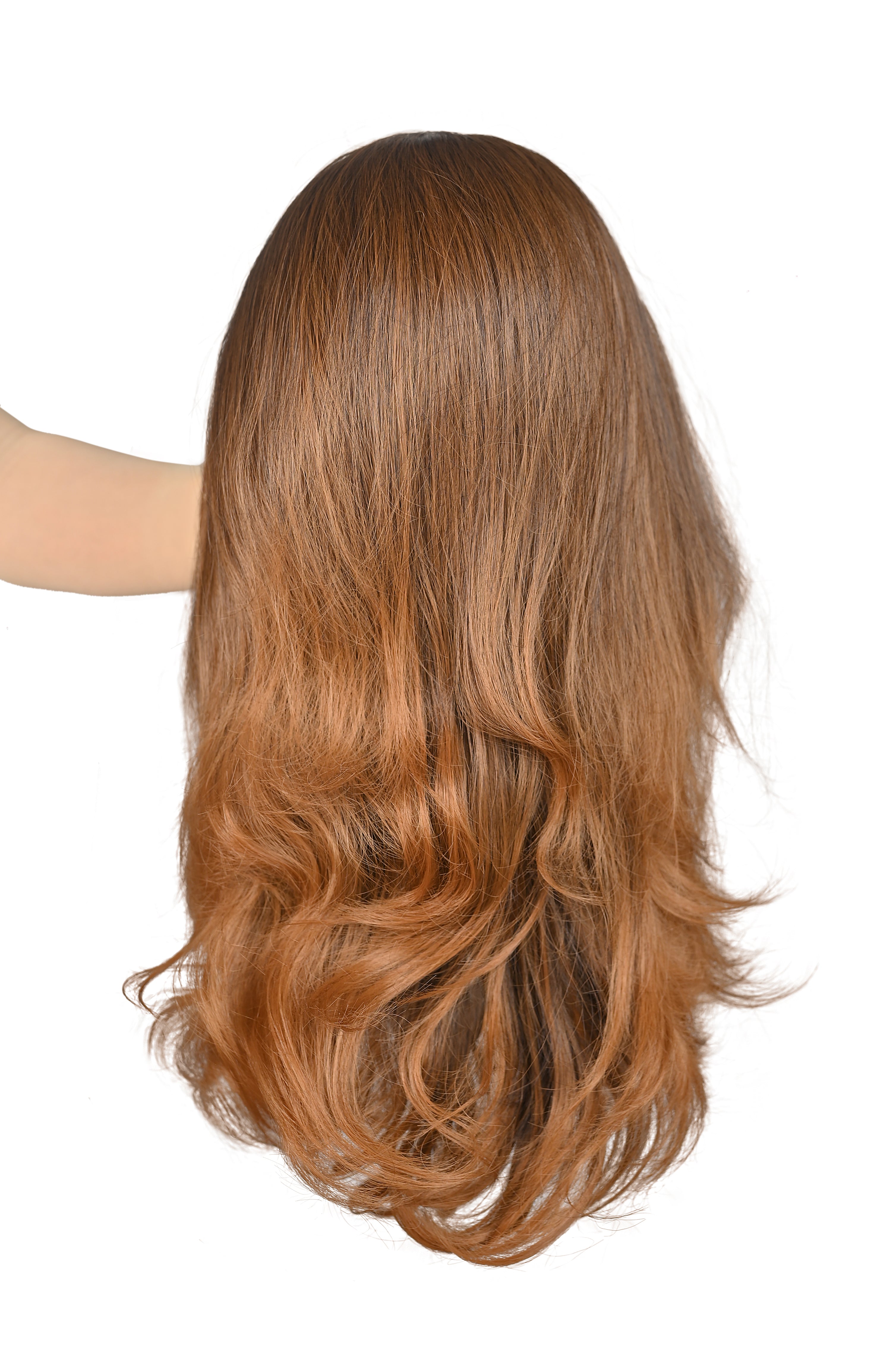 Natural Color Half Head Wigs 24-28 Inches : Brushable, Washable & Easy to Style