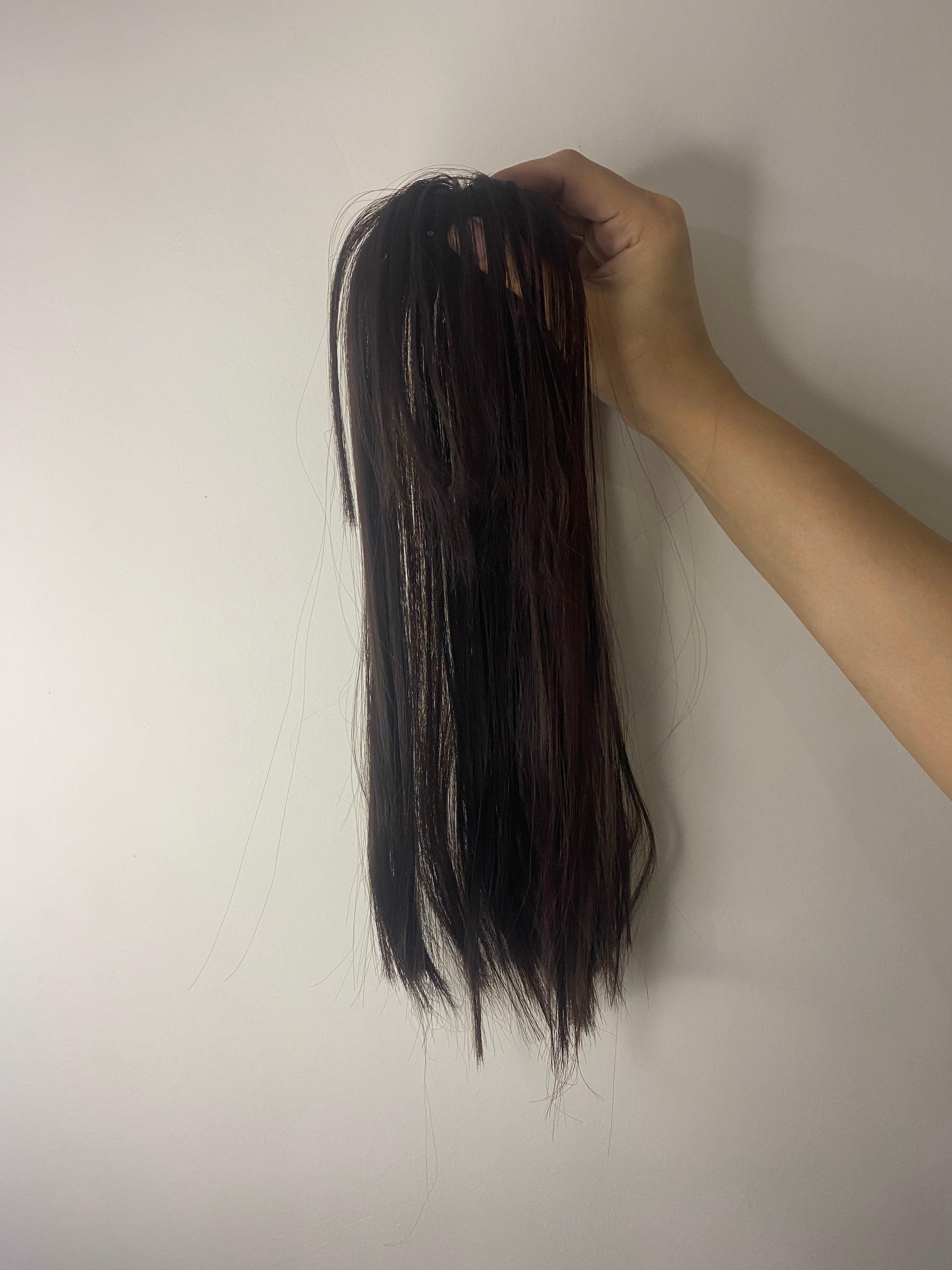 Realistic Bang Toppers Hair Extensions – Soft, Silky, and Easy to Wear - World Hair Extension