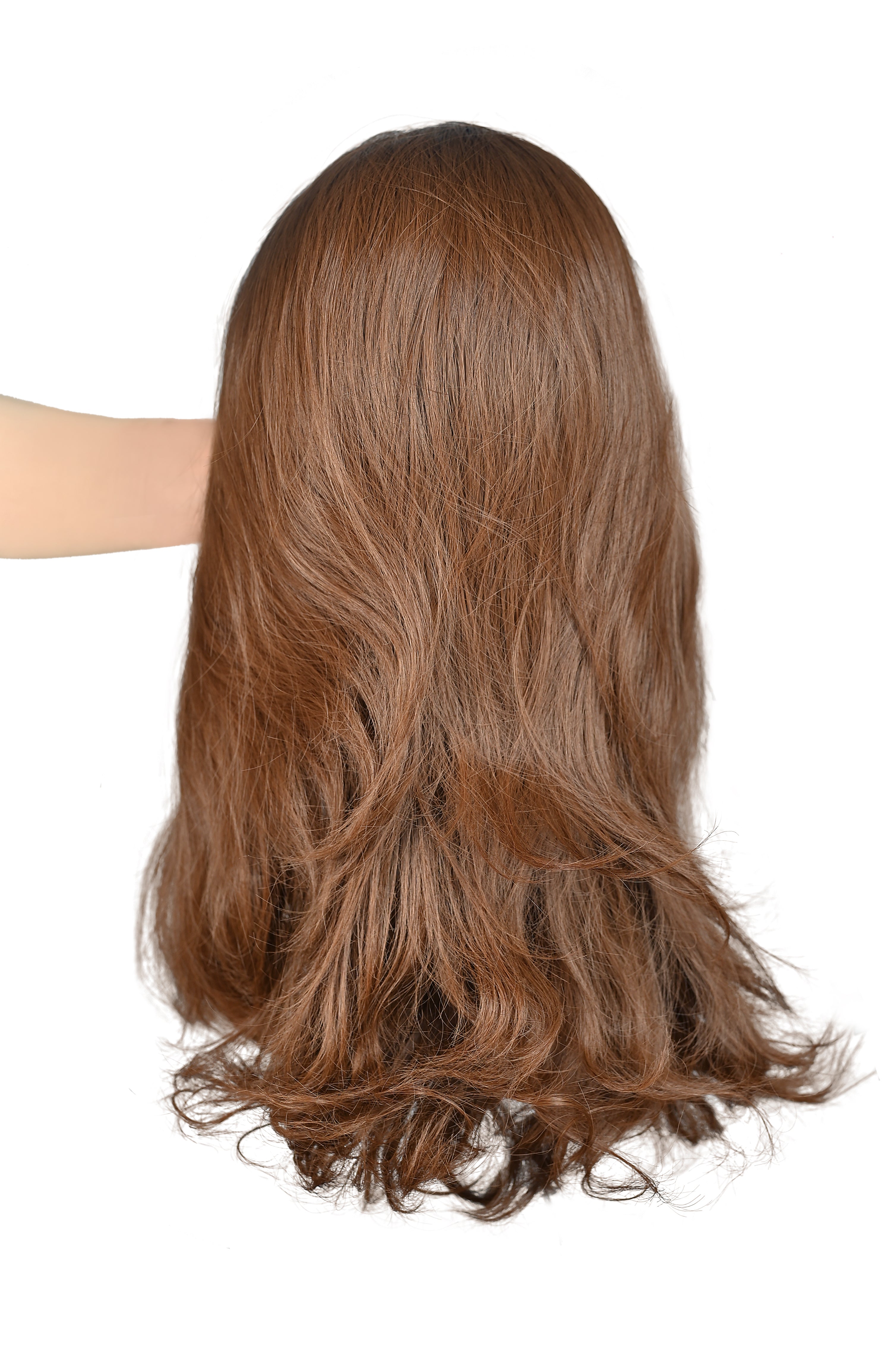Natural Color Half Head Wigs 24-28 Inches : Brushable, Washable & Easy to Style