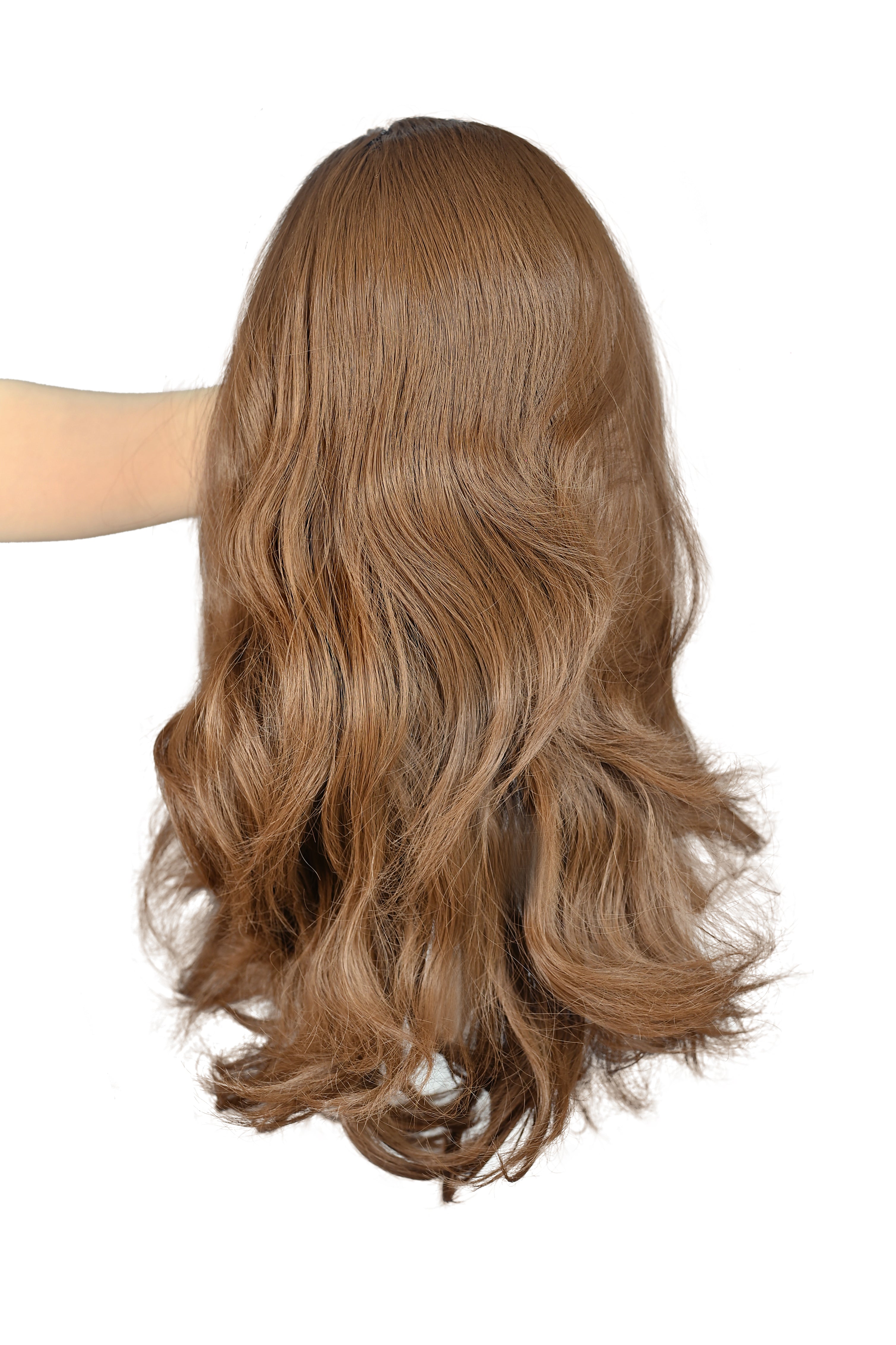 Natural Color Half Head Wigs 24-28 Inches : Brushable, Washable & Easy to Style