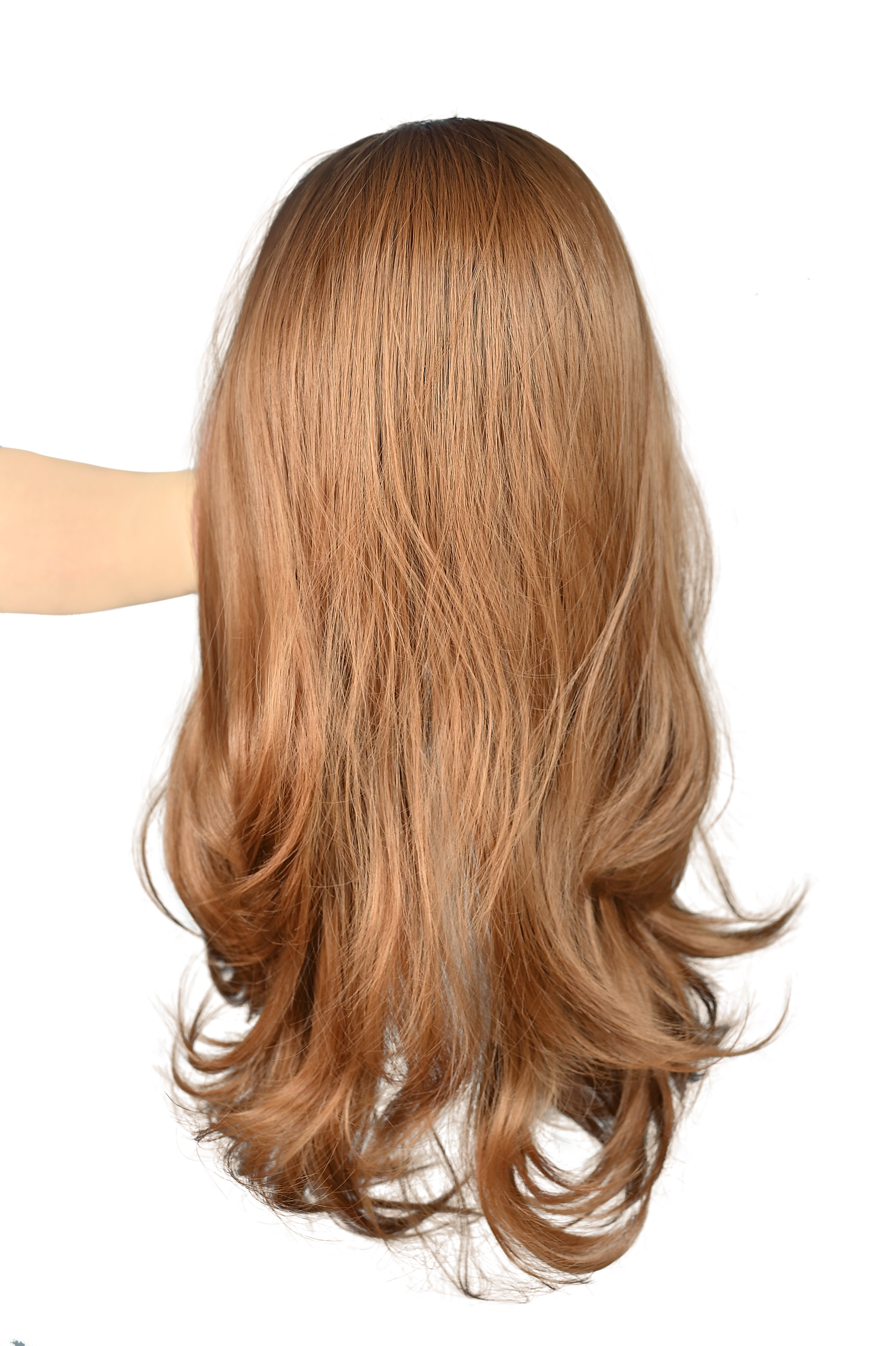 Natural Color Half Head Wigs 24-28 Inches : Brushable, Washable & Easy to Style