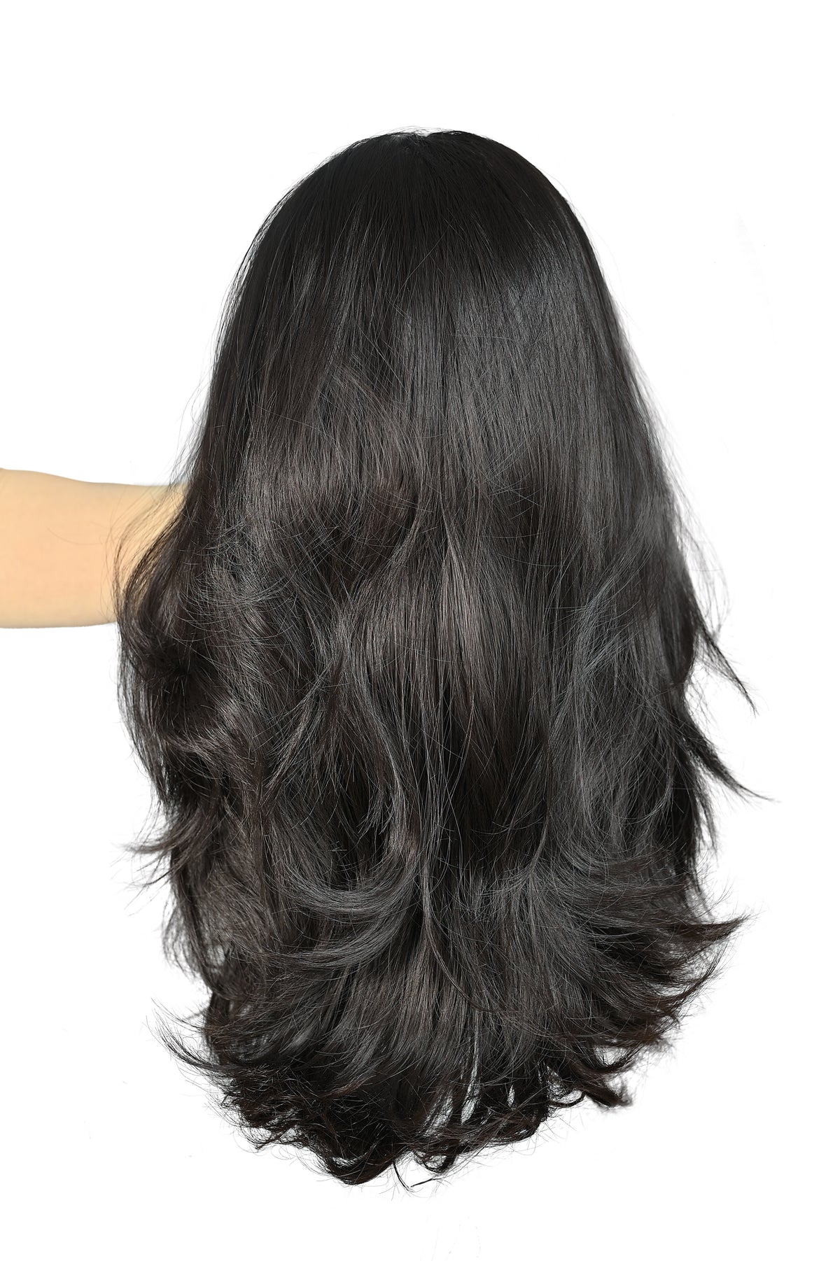 Natural Color Half Head Wigs 24-28 Inches : Brushable, Washable & Easy to Style