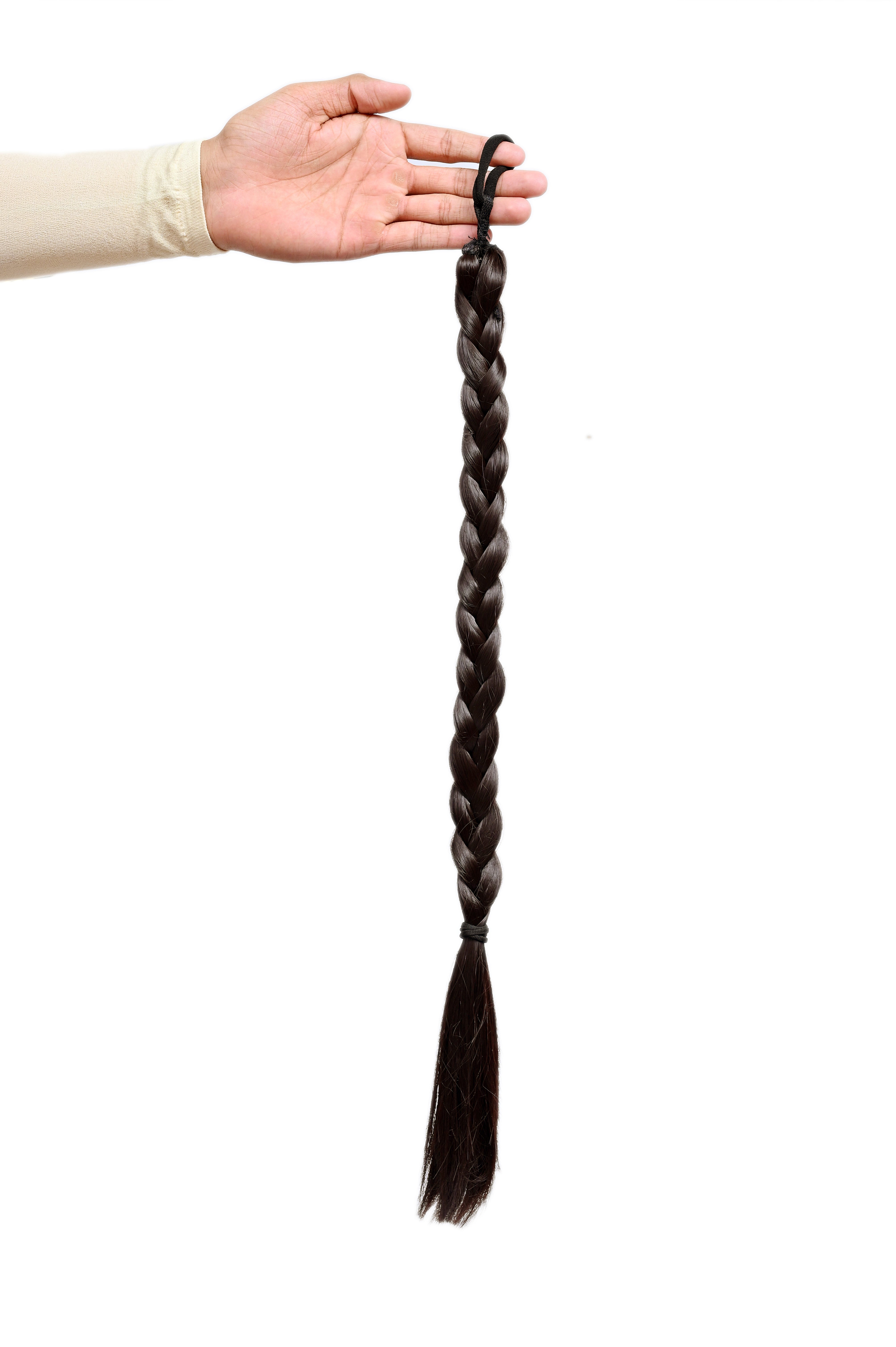 Simple braid asianbrown