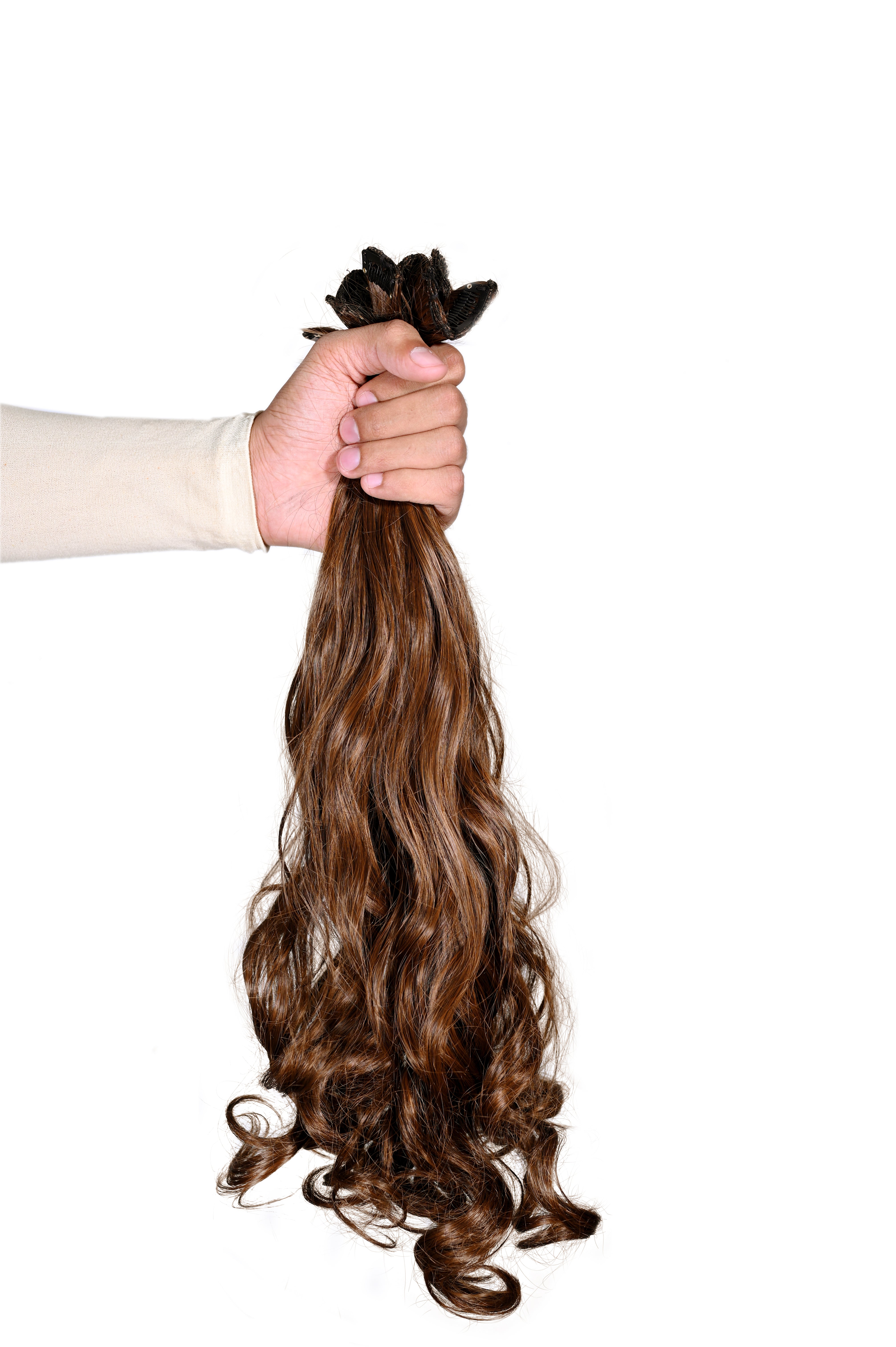 Premium Modified Clips In Hair Extensions – Perfect Fit for Every Style |28 inches|
